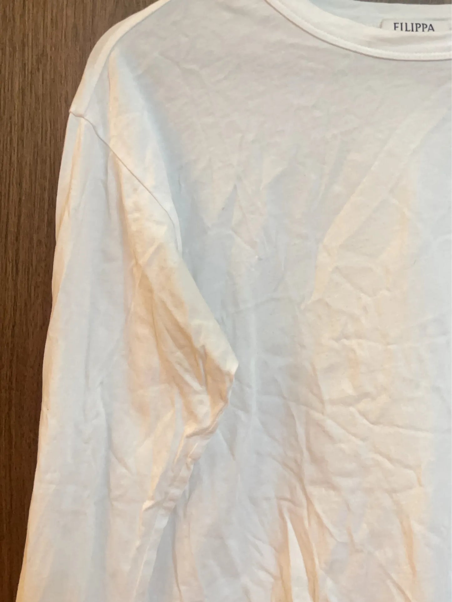 Filippa K Cotton Longsleeve-topp