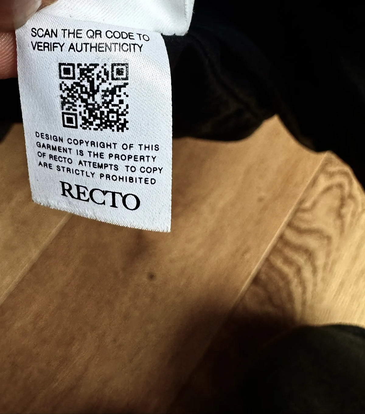 Recto Black Shining Puffer jacket