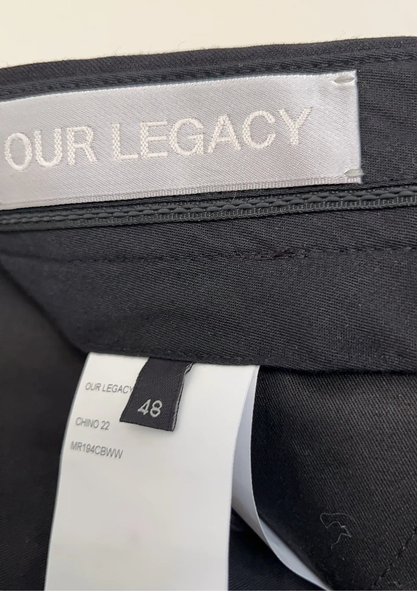 Our Legacy Chino22 Suit Trousers