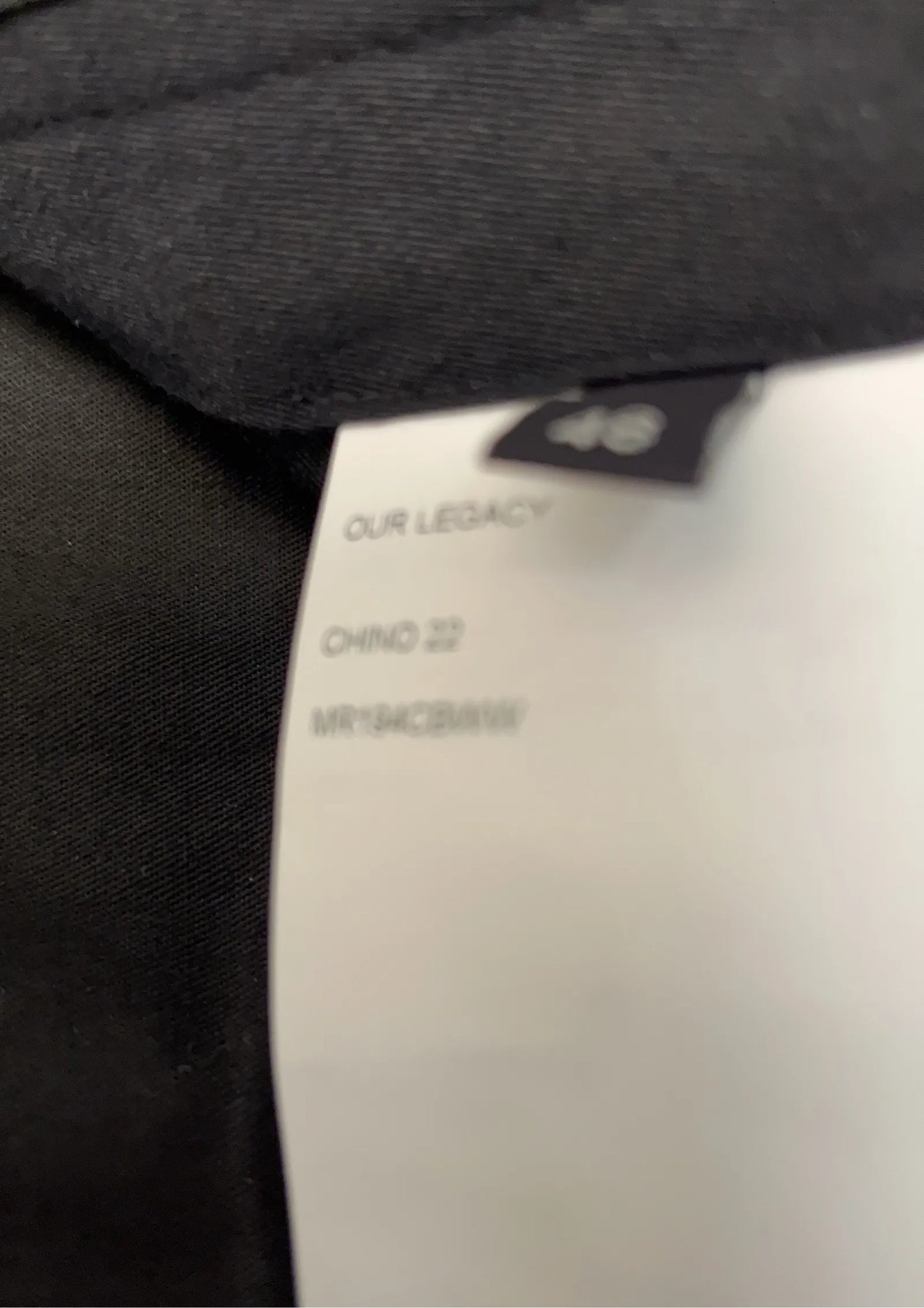 Our Legacy Chino22 Suit Trousers