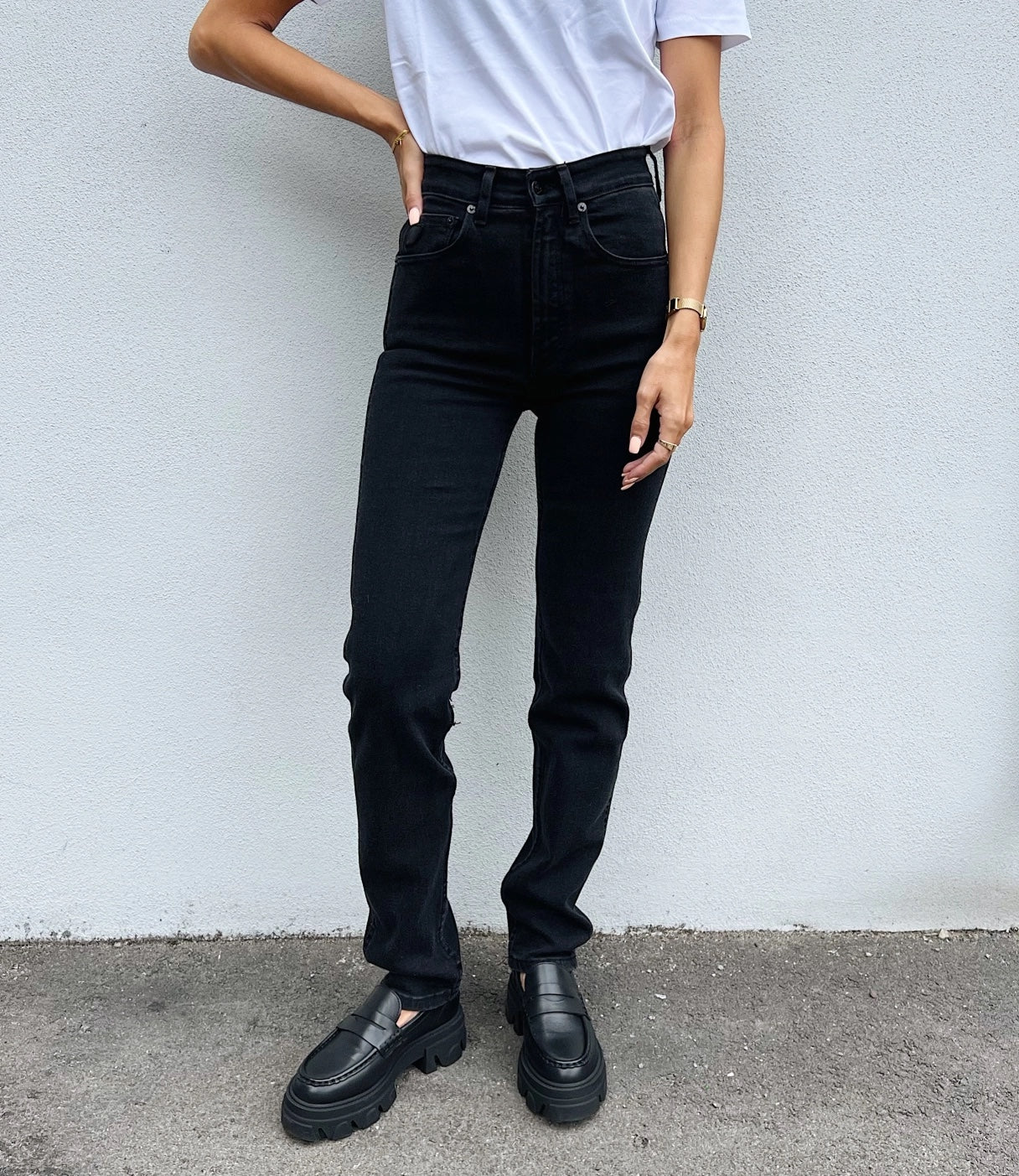 Lois Rivera Harry Black Jeans