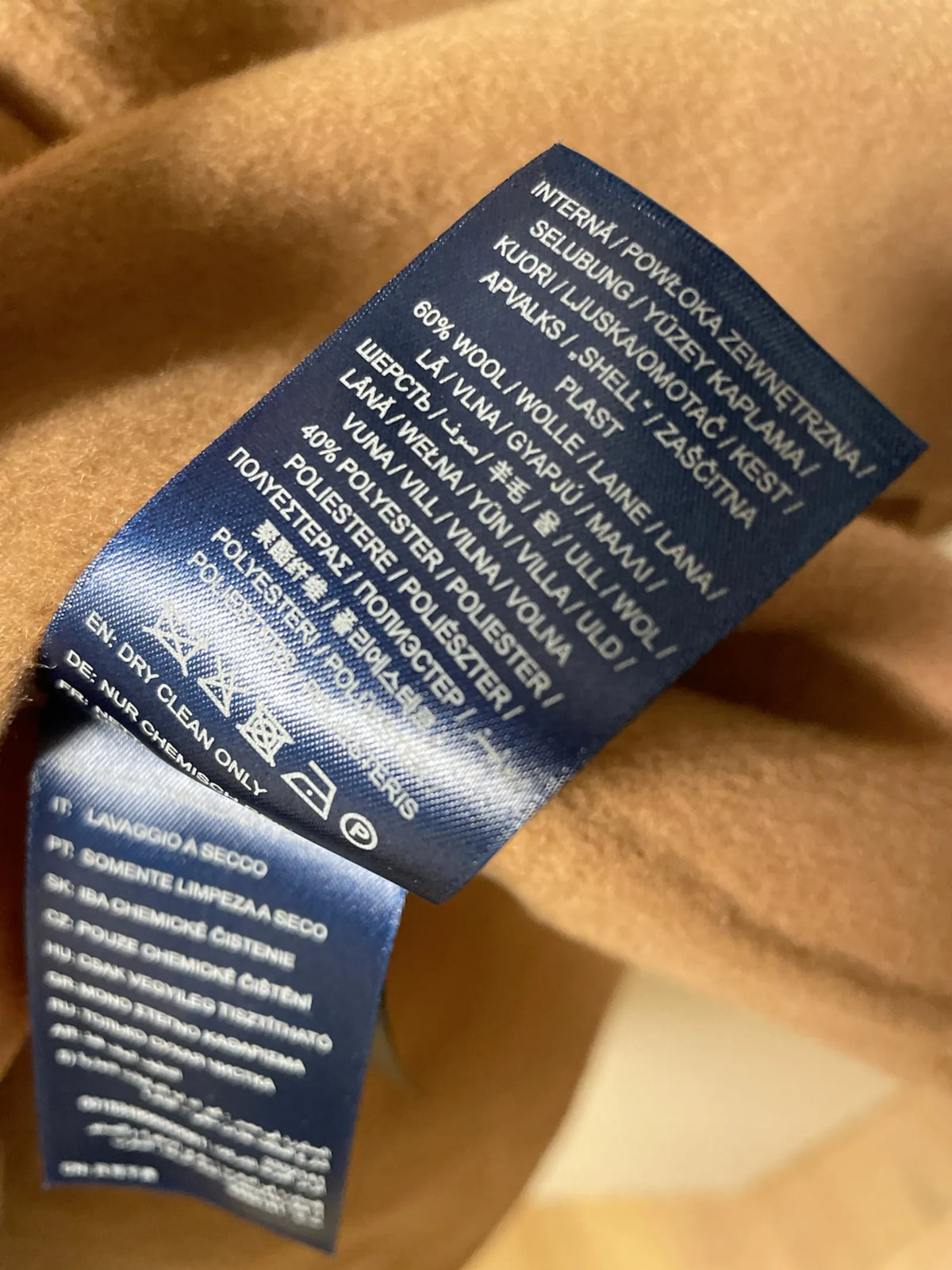 Gant-ullkappa NWOT
