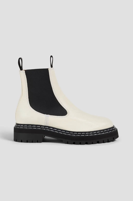 Proenza Schouler Pebbled-leather Chelsea Boots