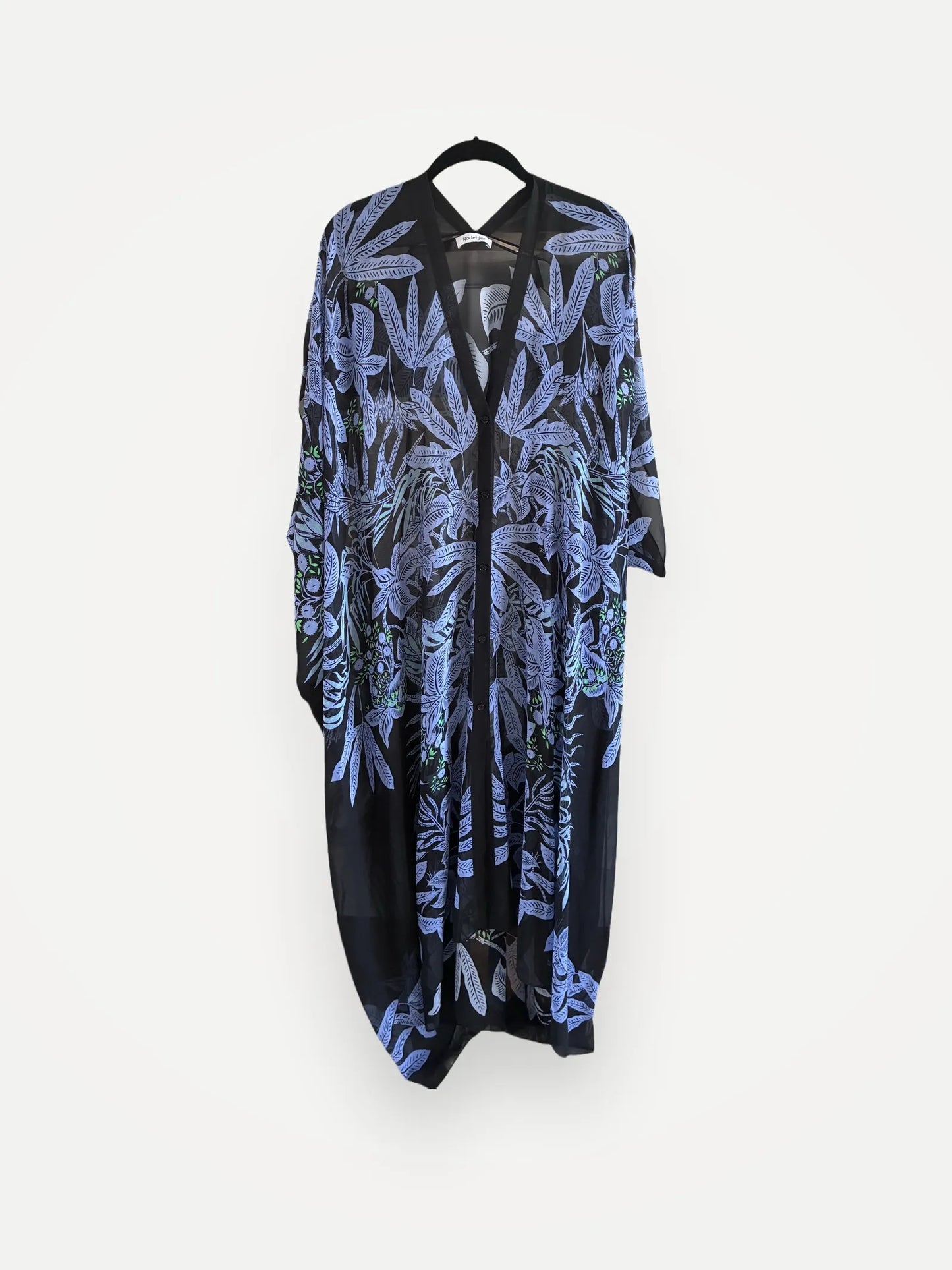 Rodebjer Agave-sidenkaftan