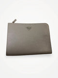 Prada Document Holder Saffiano-skinnkuvertväska NWOT