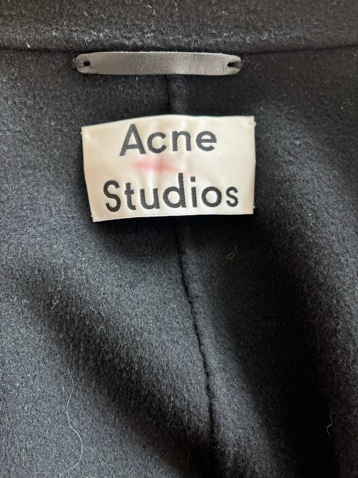 Acne Studios Elsa Doublé-ullkappa