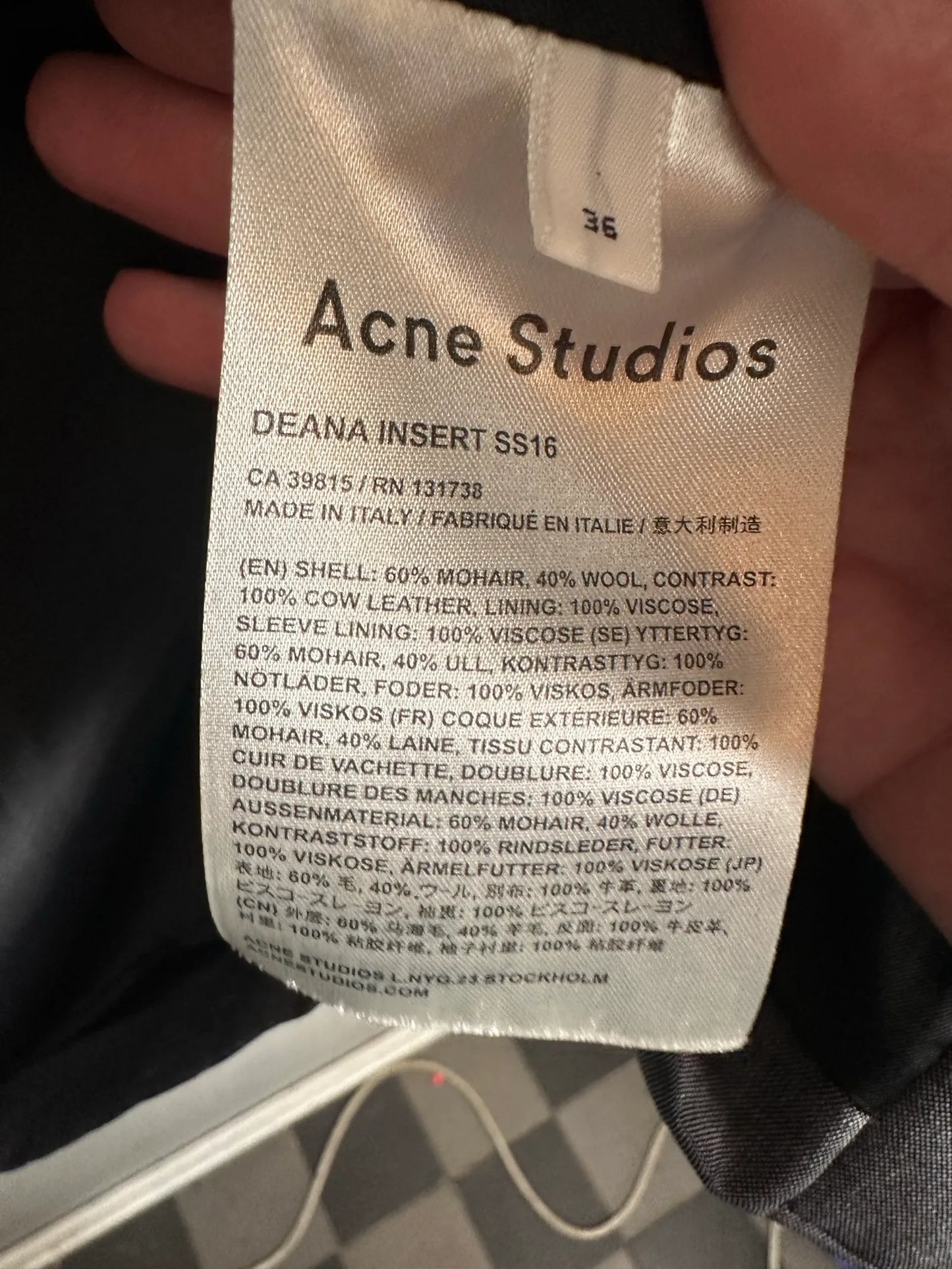 Acne Studios-ullkavaj
