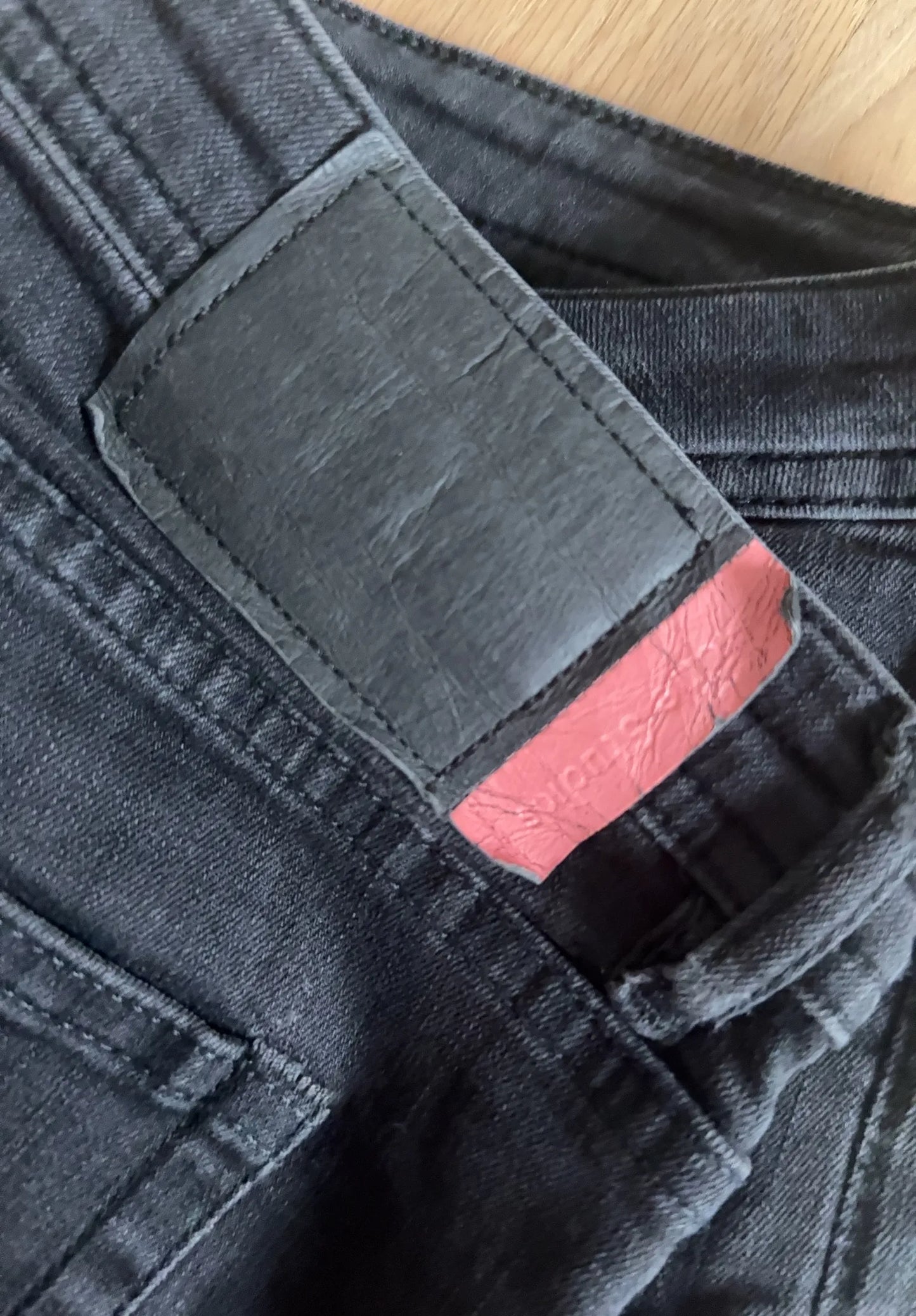 Acne Studios Climb Used Blk Jeans