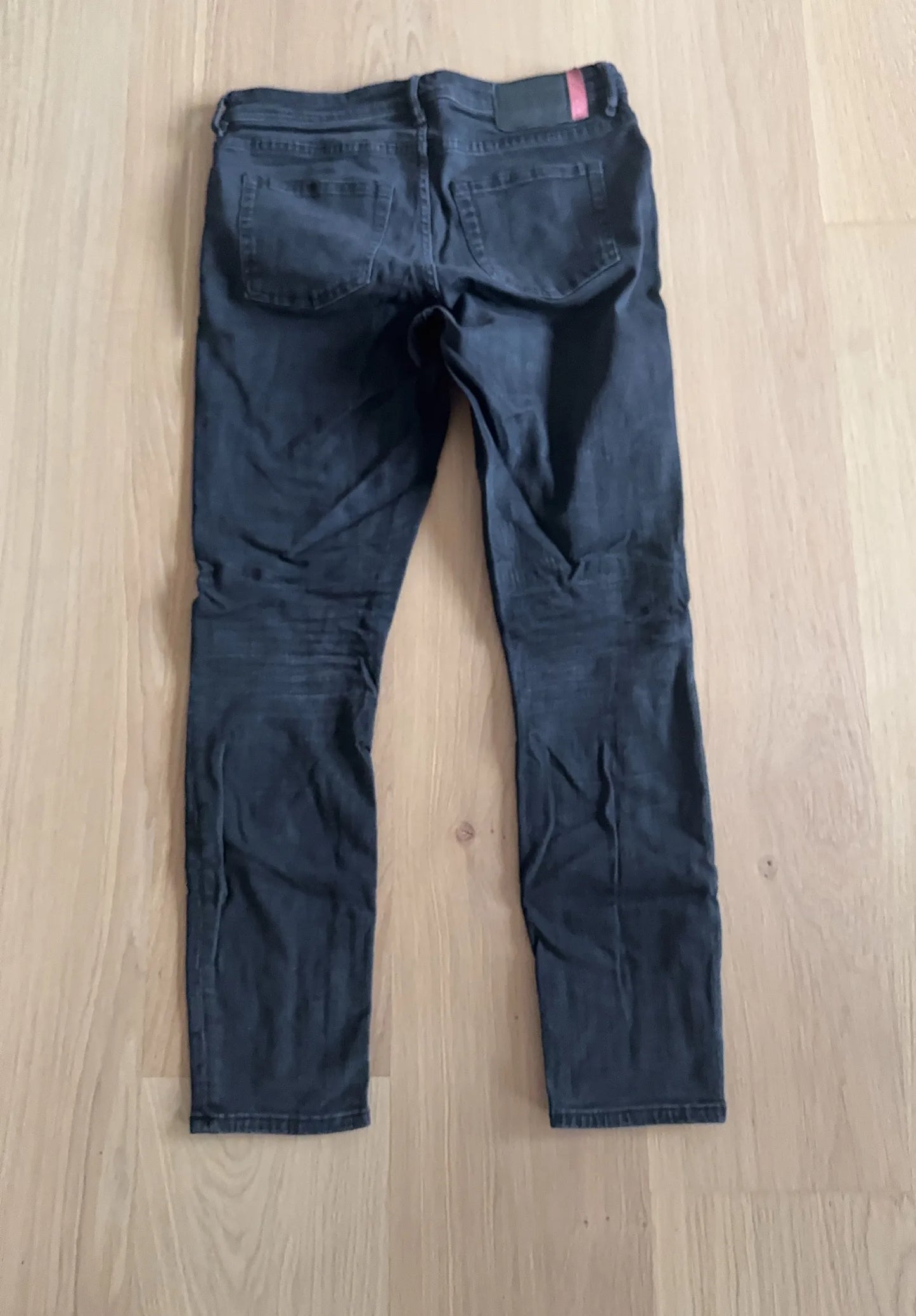Acne Studios Climb Used Blk Jeans