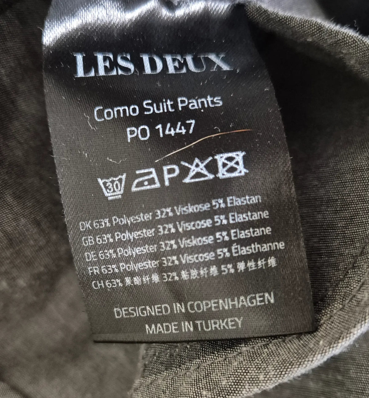 Les Deux Como-kostymbyxor