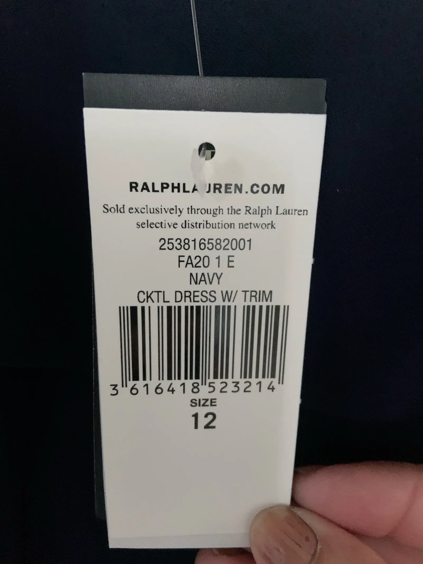 Ralph Lauren-klänning NWT