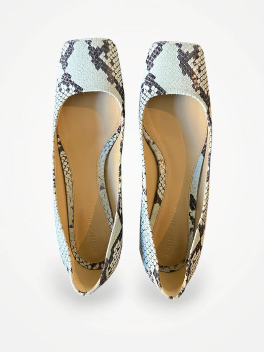 Bottega Veneta Python Ballet Flats Ballet flats