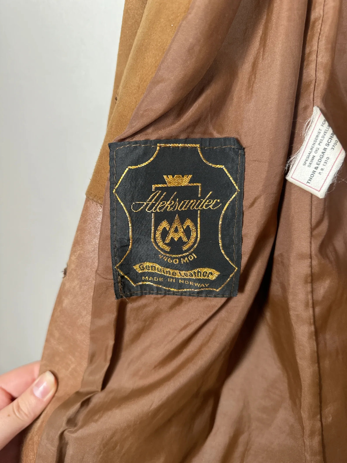 Leather jacket