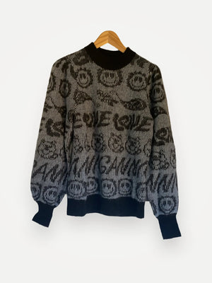 Ganni Smiley Sweater