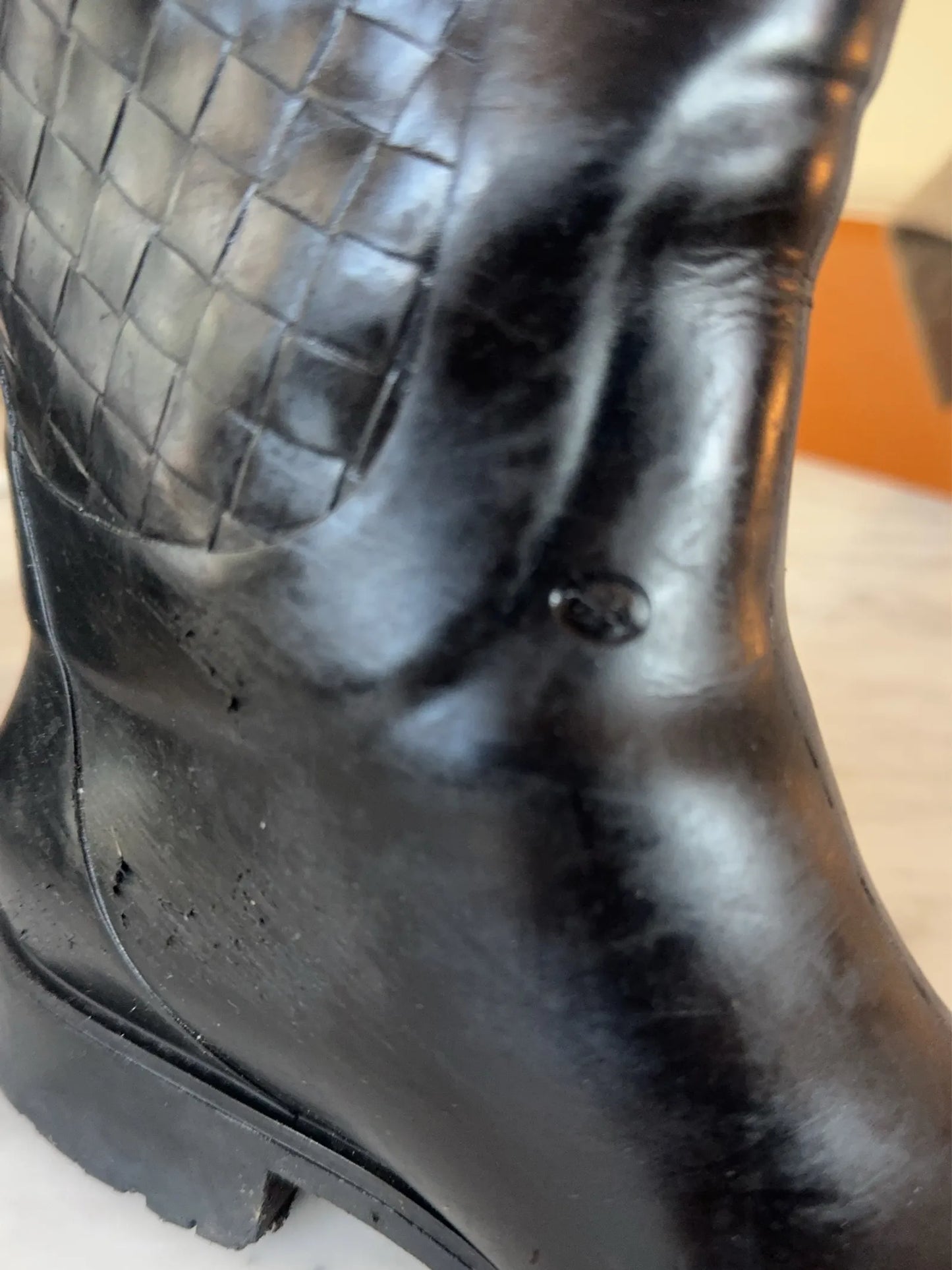 Bottega Veneta-regnstövlar