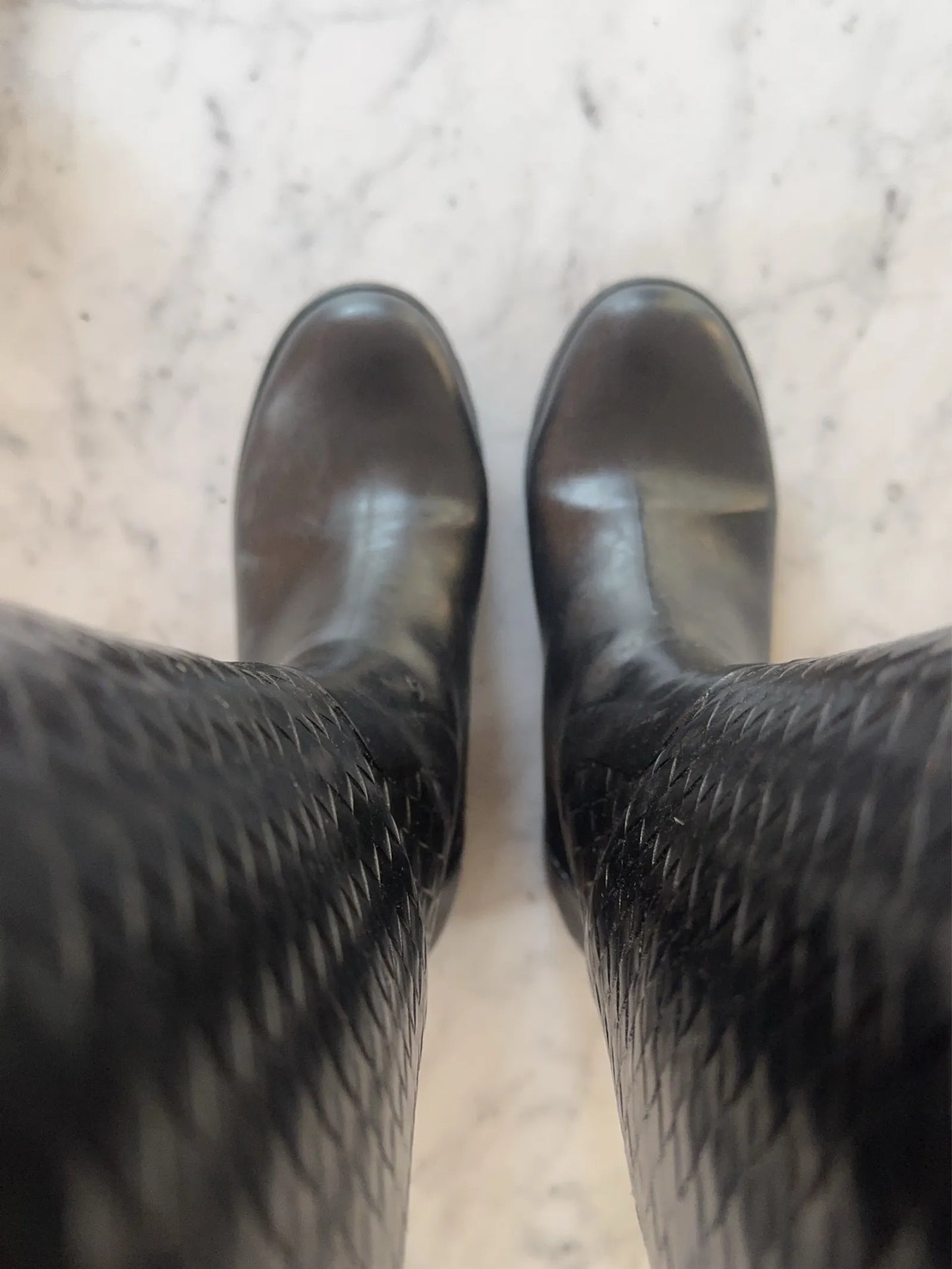 Bottega Veneta-regnstövlar