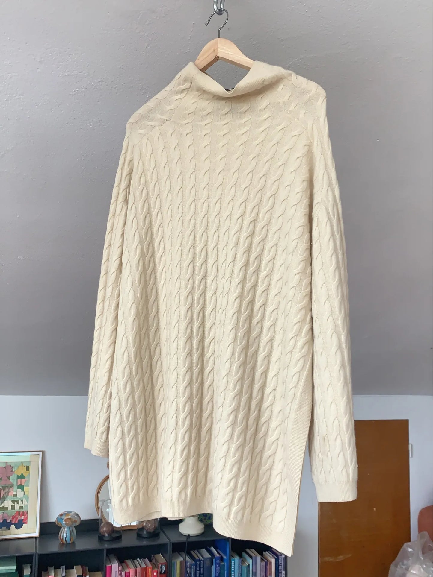 Toteme Long Wool Cashmere Knit Sweater