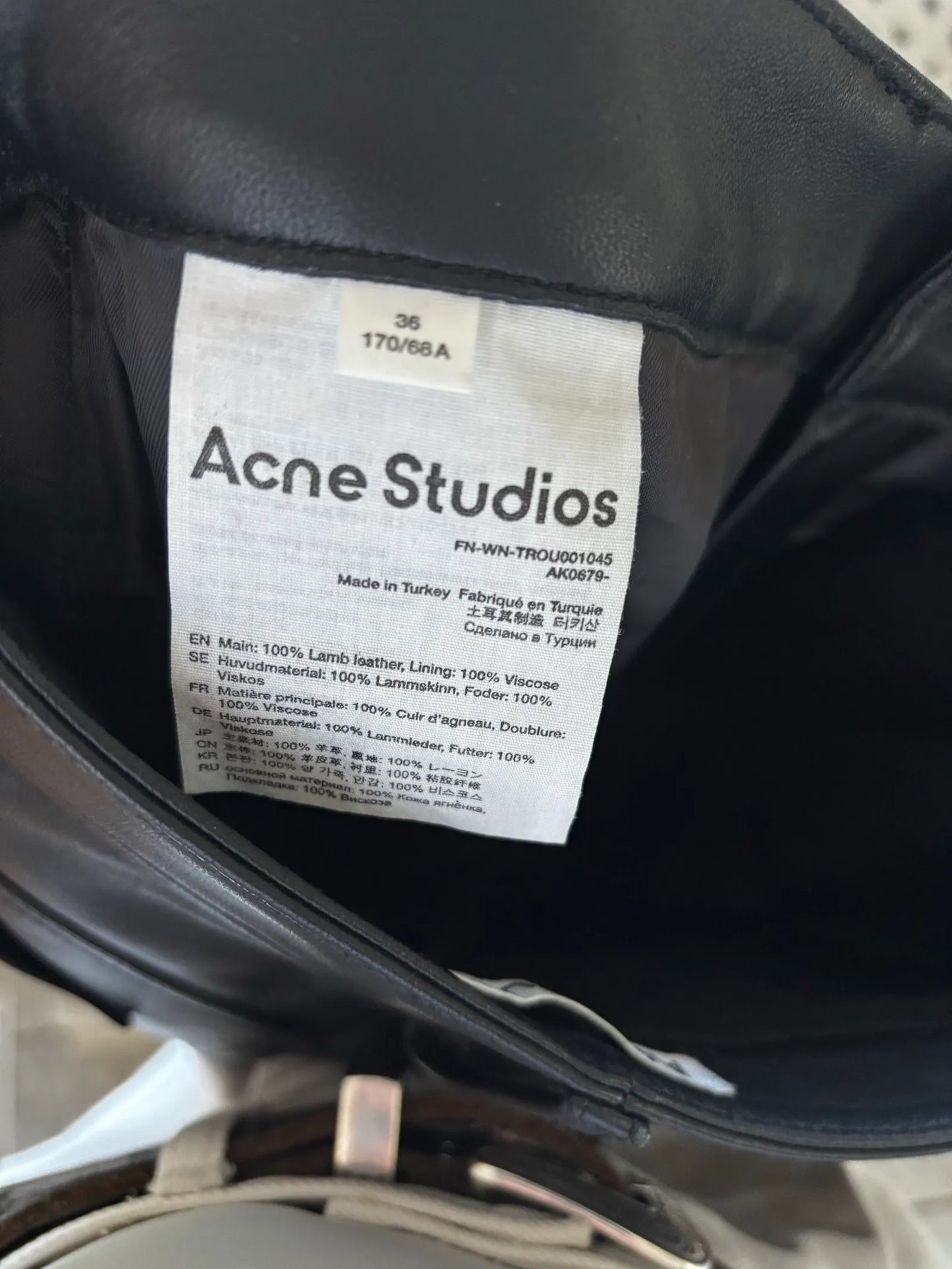 Acne Studios-skinnbyxor NWOT
