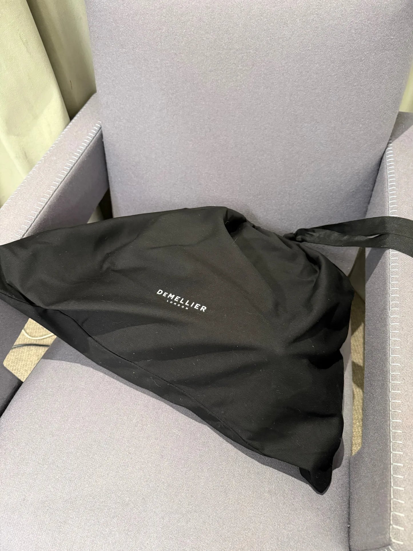 Demellier Miami Suede-handväska NWT