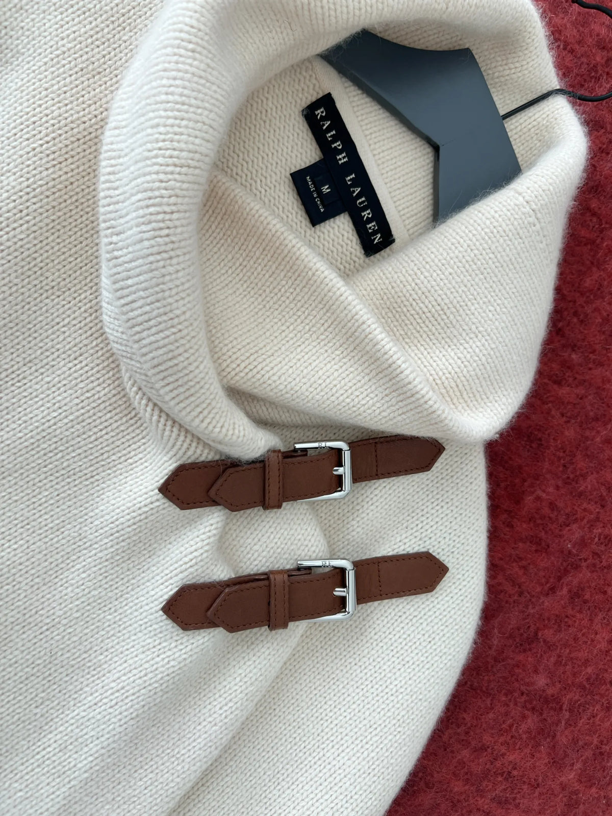 Ralph Lauren-skinnponcho NWOT