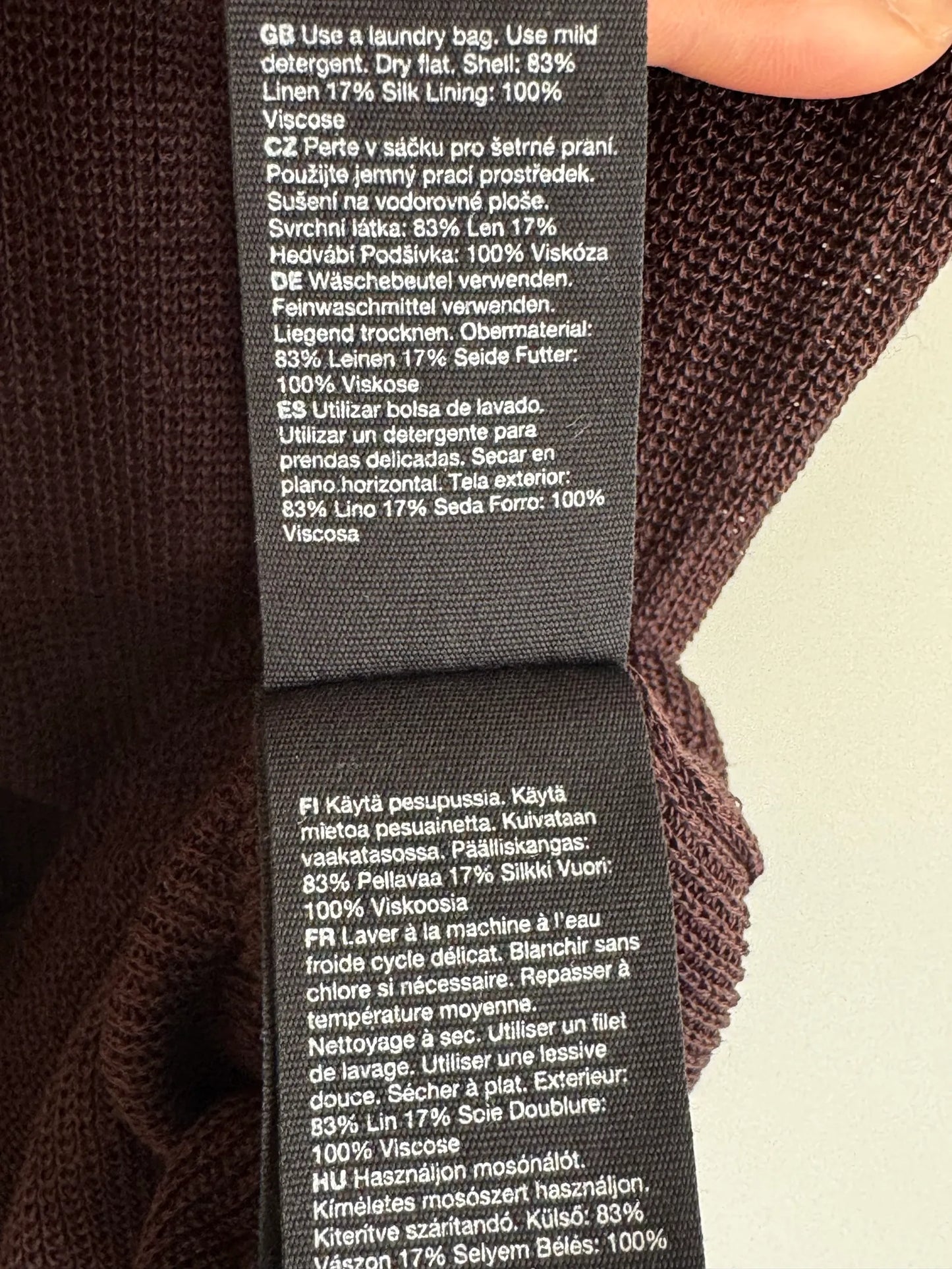 & Other Stories-linneklänning NWOT