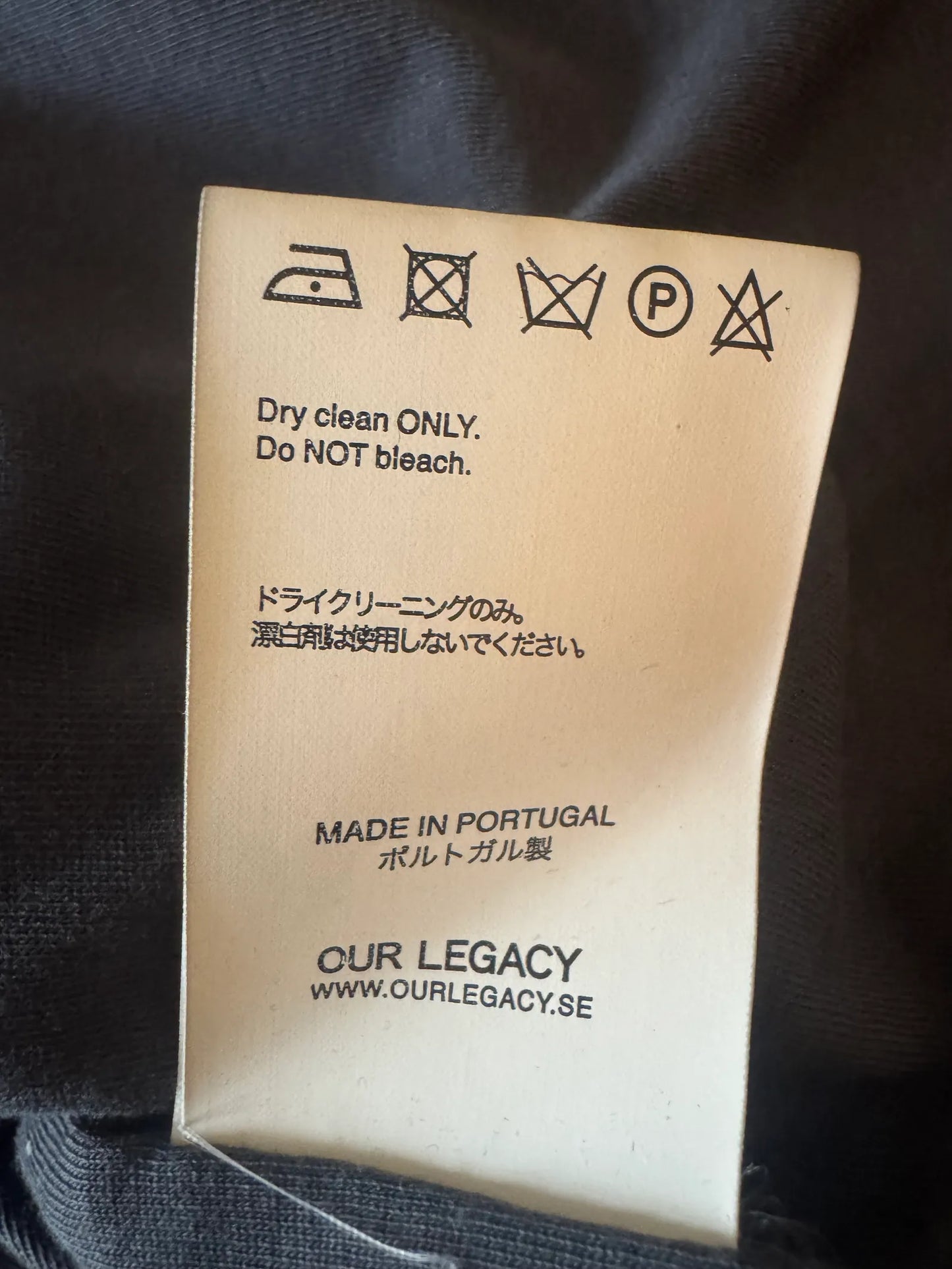 Our Legacy-ullskjorta