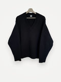 Toteme V- Wool Cashmere Knit Sweater