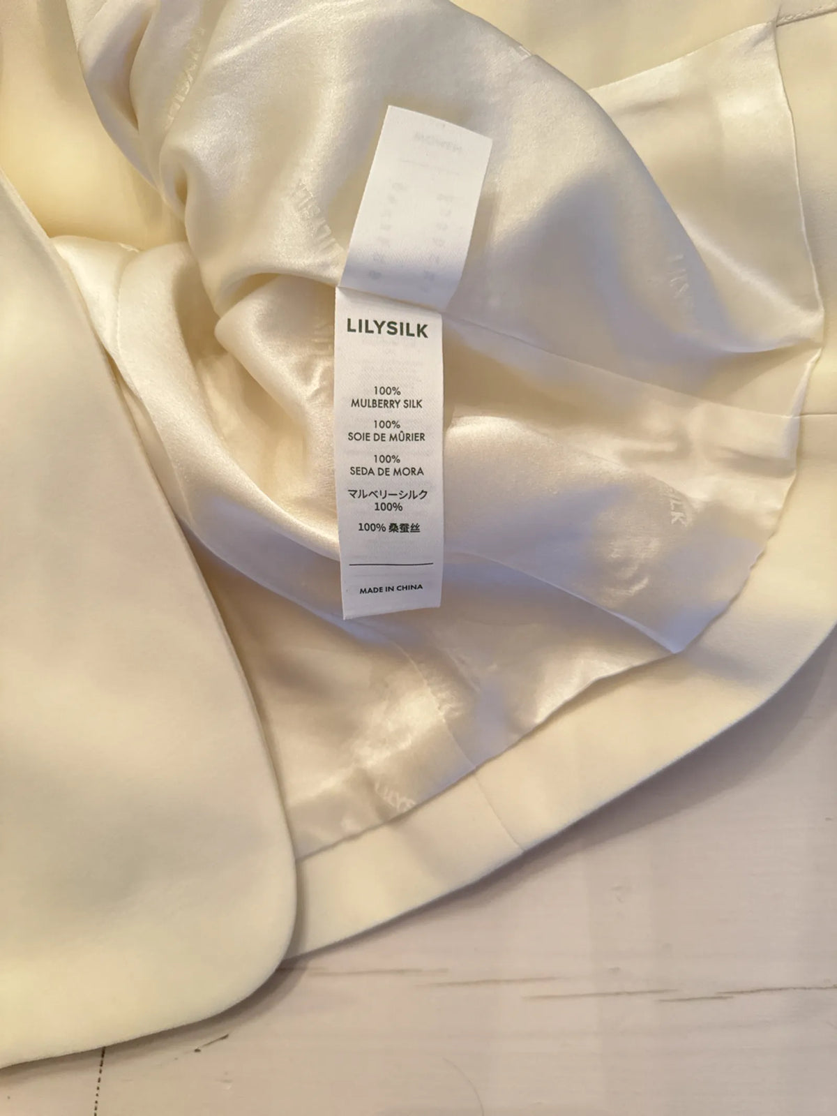 Lilysilk Lily White Suit Vest