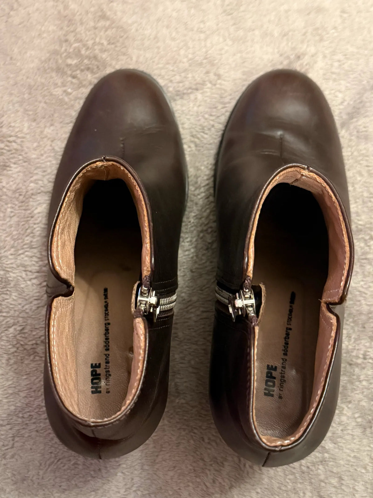 Hope Ankelboots-skinnklackar
