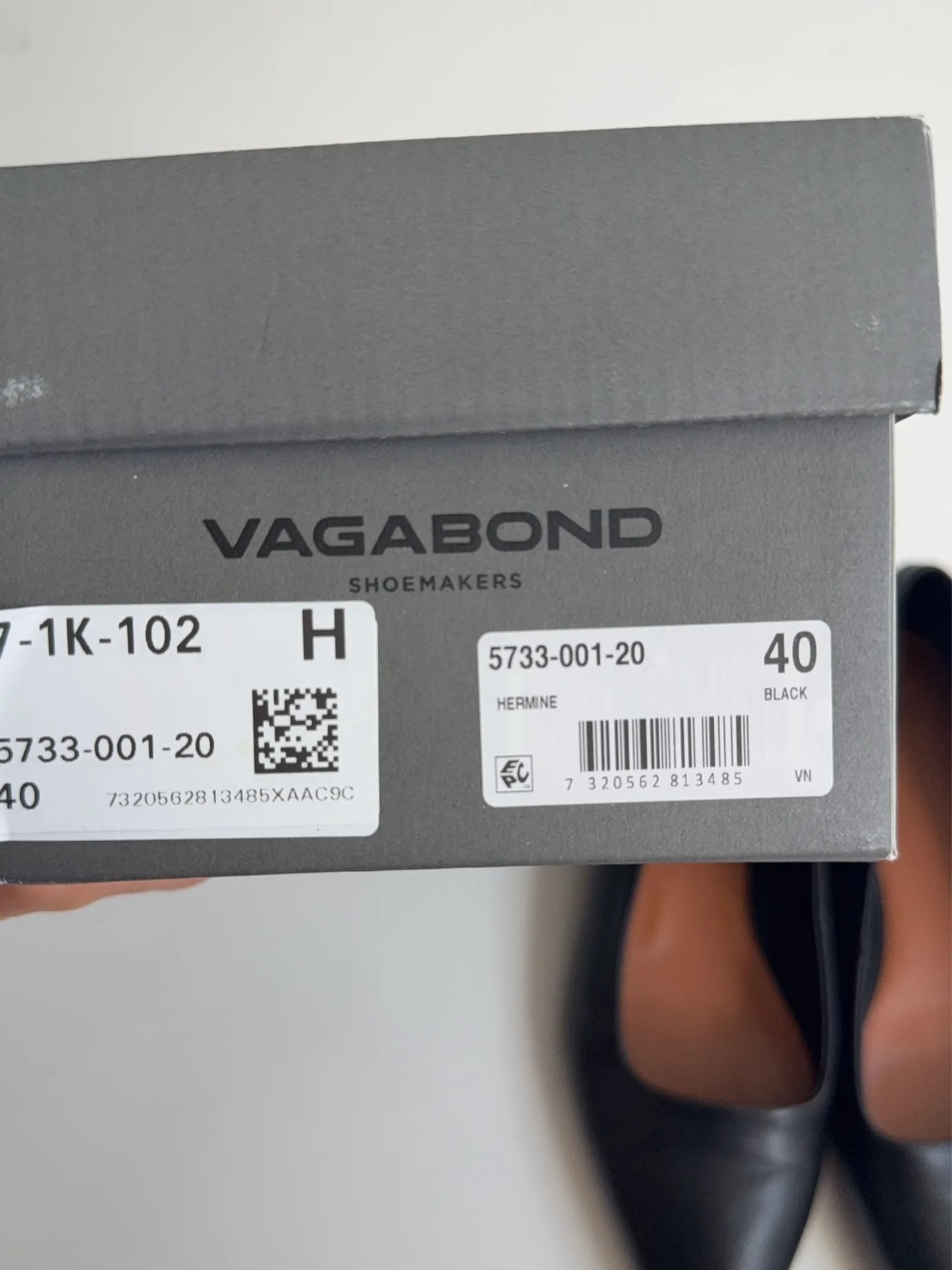 Vagabond Hermine-skinnballerinaskor
