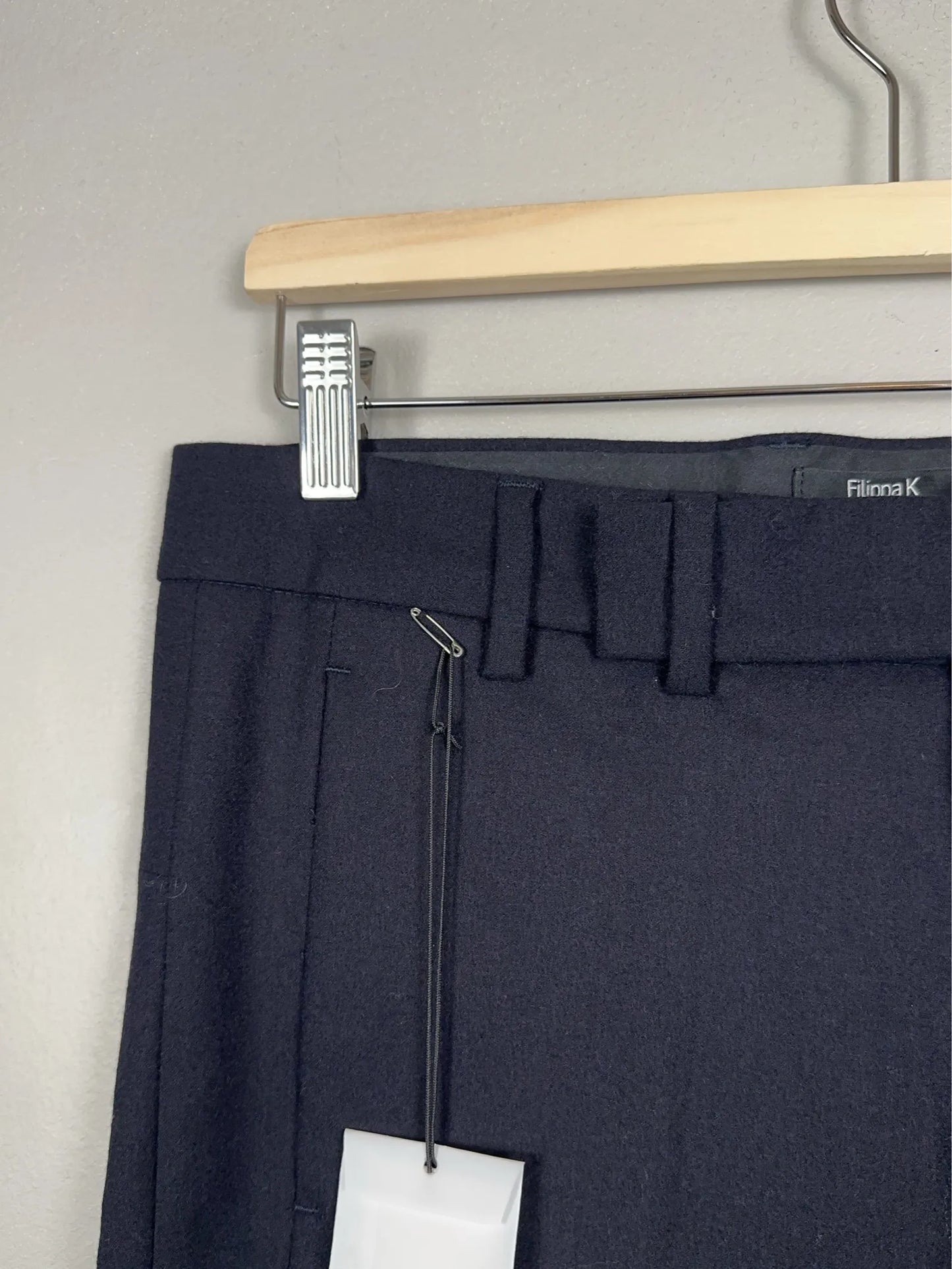 Filippa K Zoe Flannel Slacks-ullkostymbyxor NWT