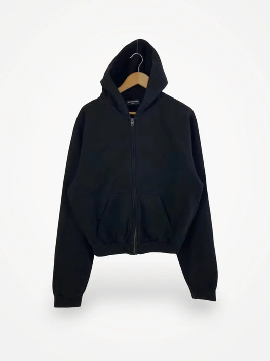Balenciaga Tab Zip Up Hoodie