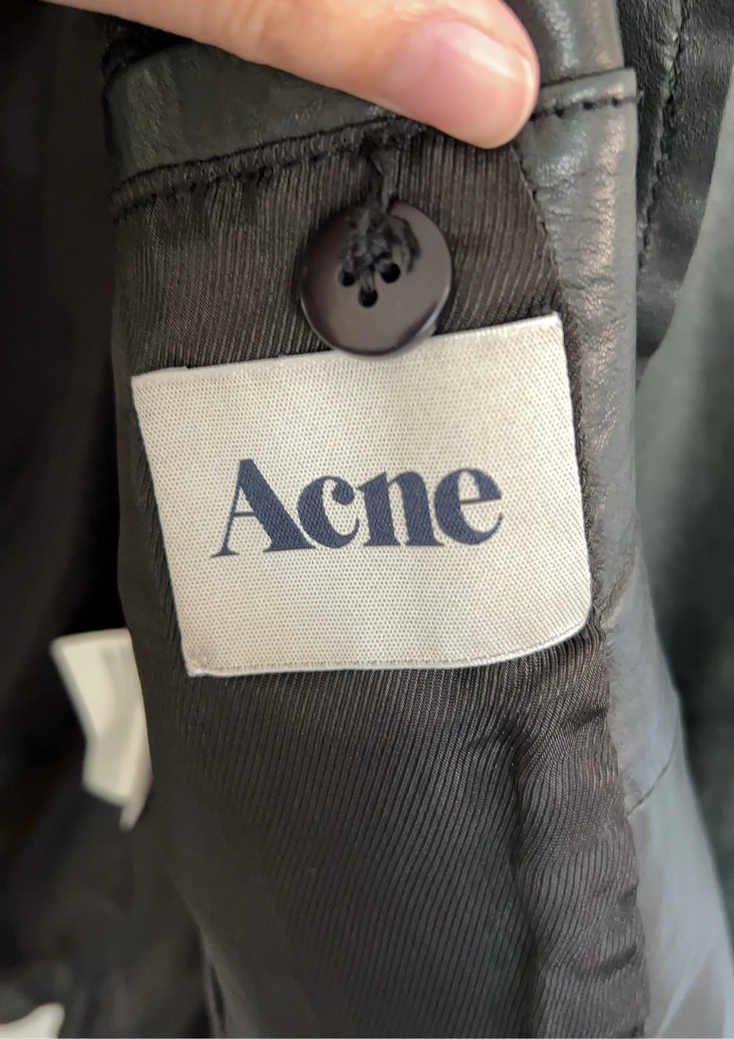 Acne Studios Smith Leather jacket