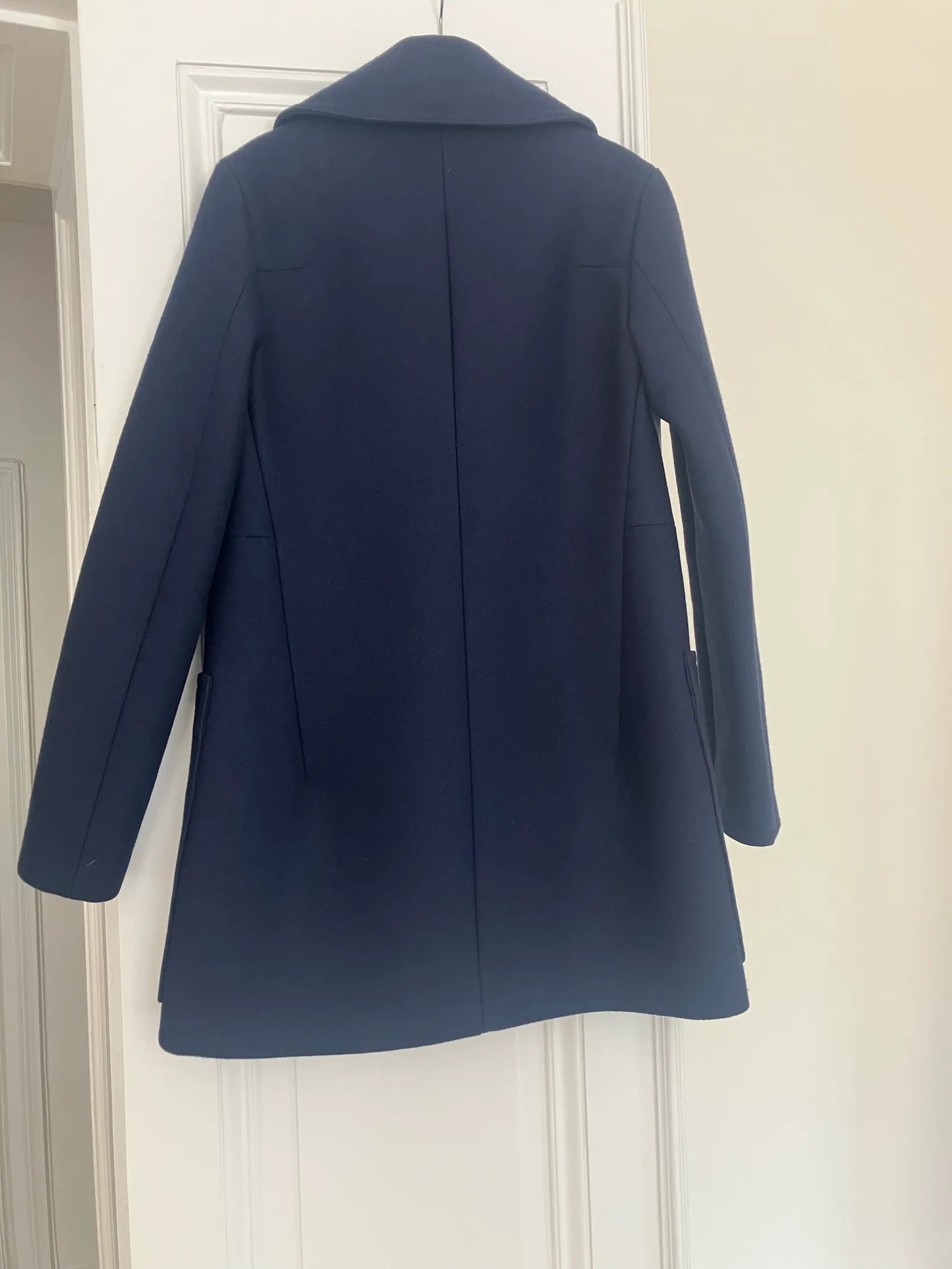 Céline Clasdic Double Breasted Peacoat Coat