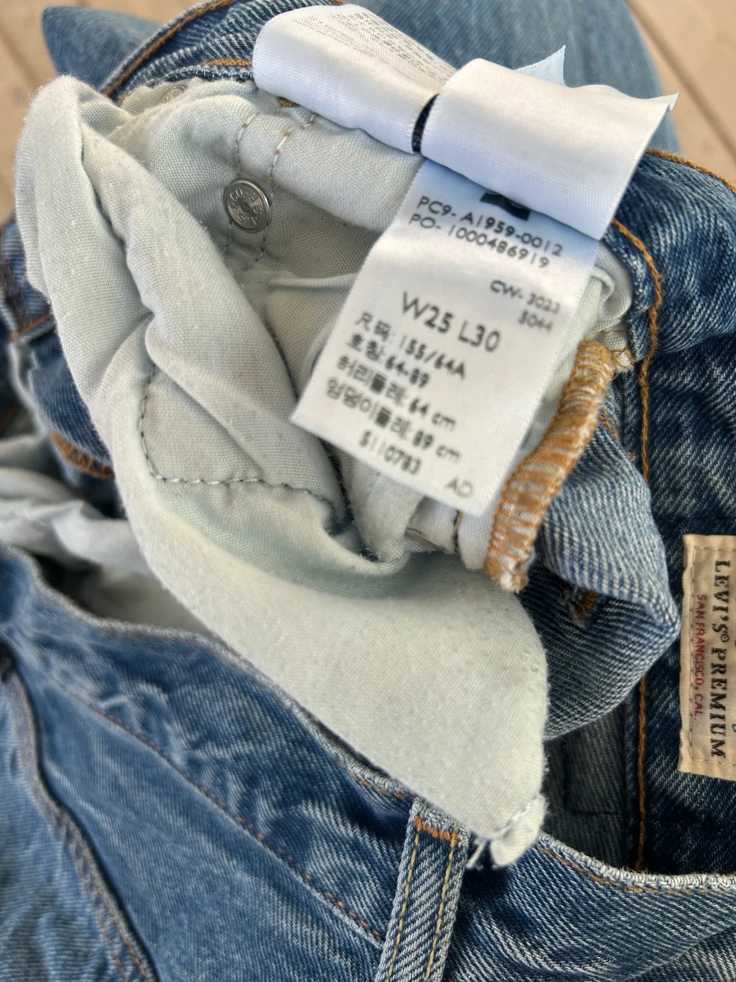 Levi's Levis 501 90s Worn In Blue-jeans