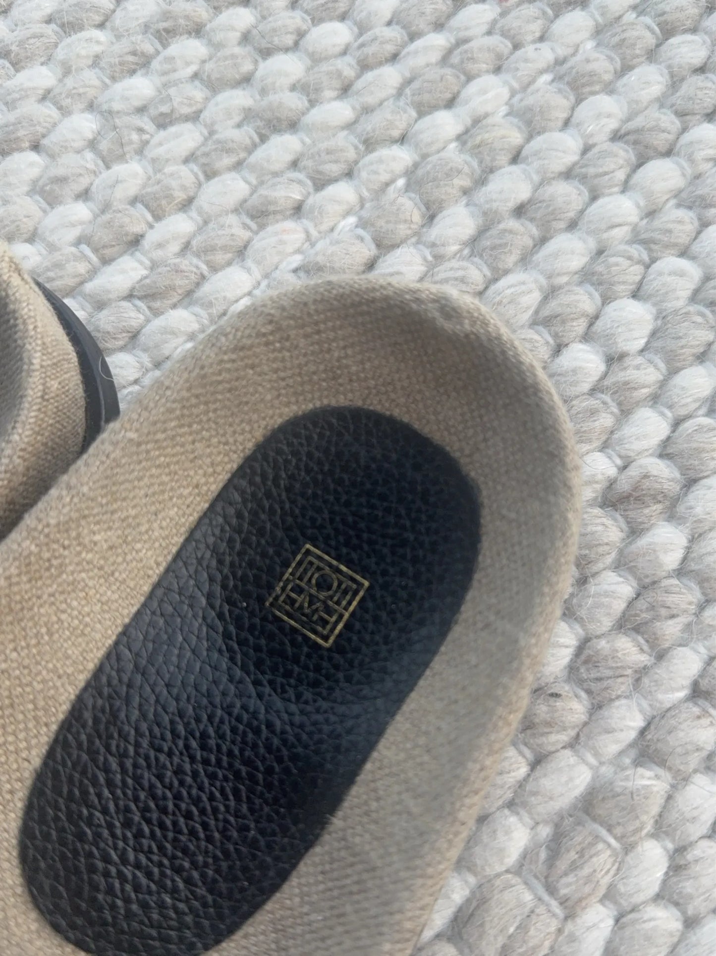 Toteme Pebbled Sandals