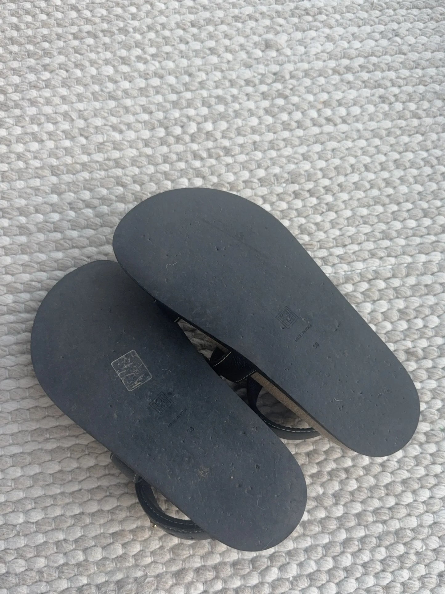 Toteme Pebbled Sandals