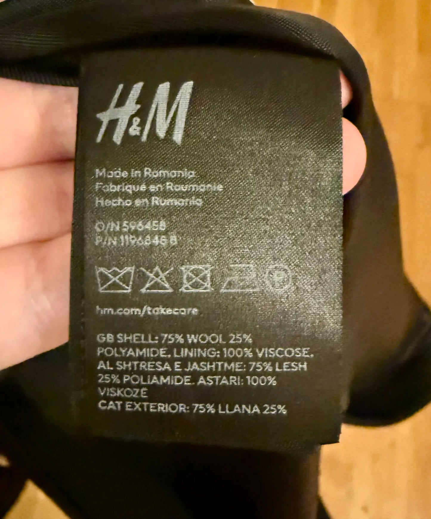 H&M Studio Coat