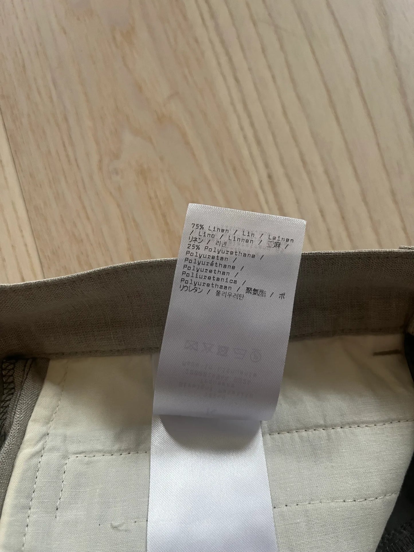 Filippa K Straight Metallic-linnebyxor NWT