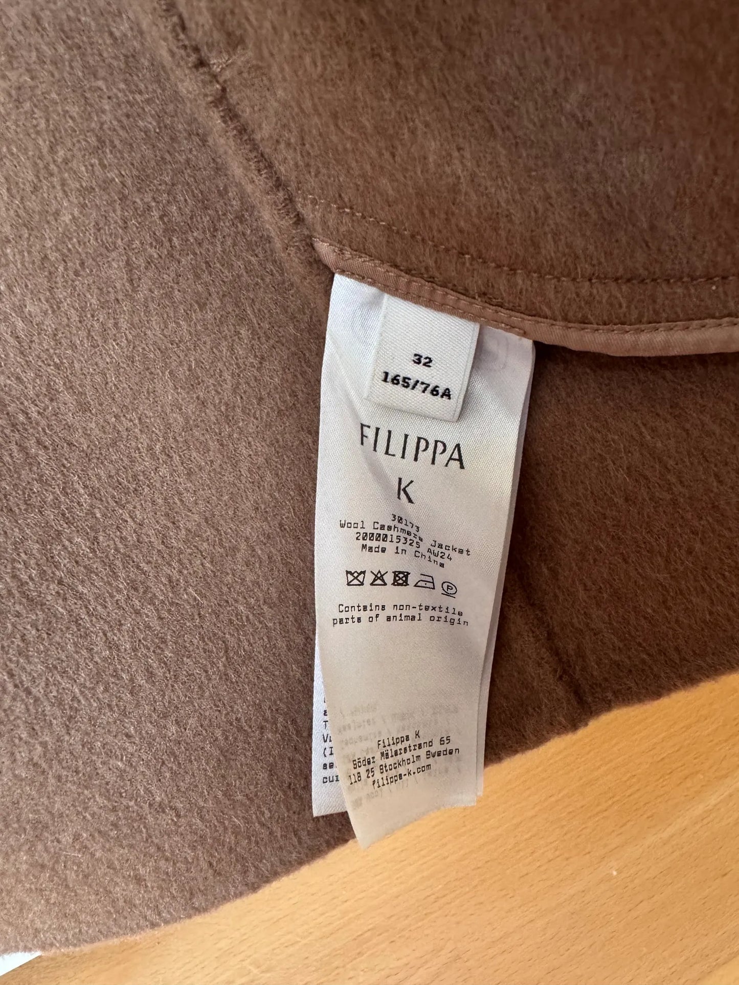 Filippa K Wool Cashmere Jacket