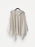 Chloé 15eht78-1se102-poncho NWOT