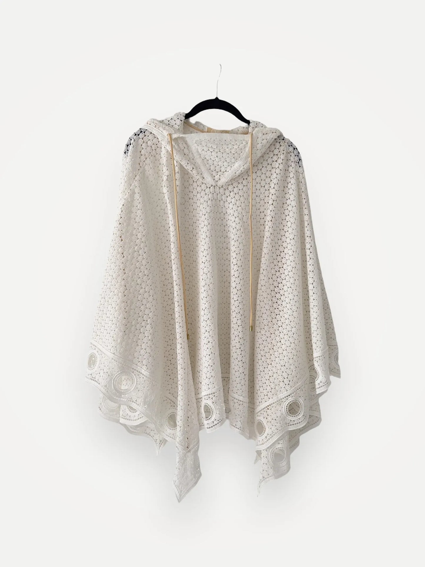 Chloé 15eht78-1se102-poncho NWOT