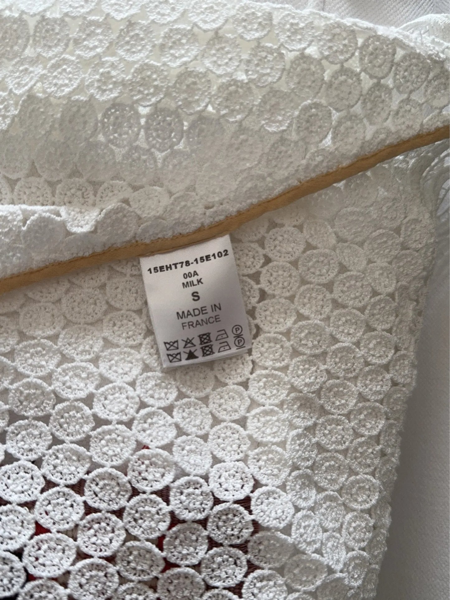 Chloé 15eht78-1se102-poncho NWOT