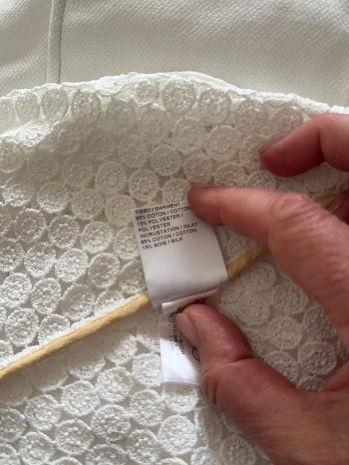 Chloé 15eht78-1se102-poncho NWOT