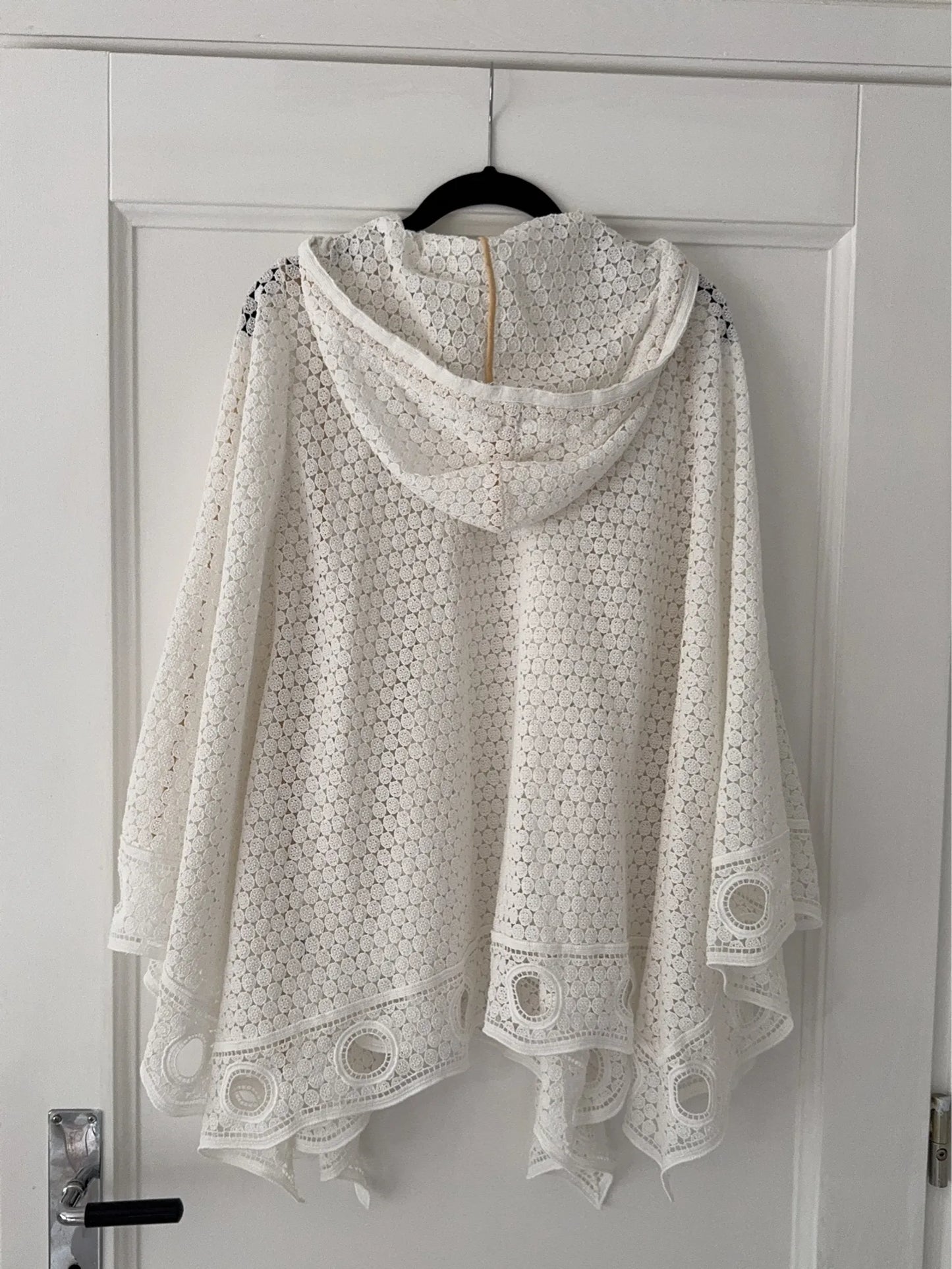 Chloé 15eht78-1se102-poncho NWOT