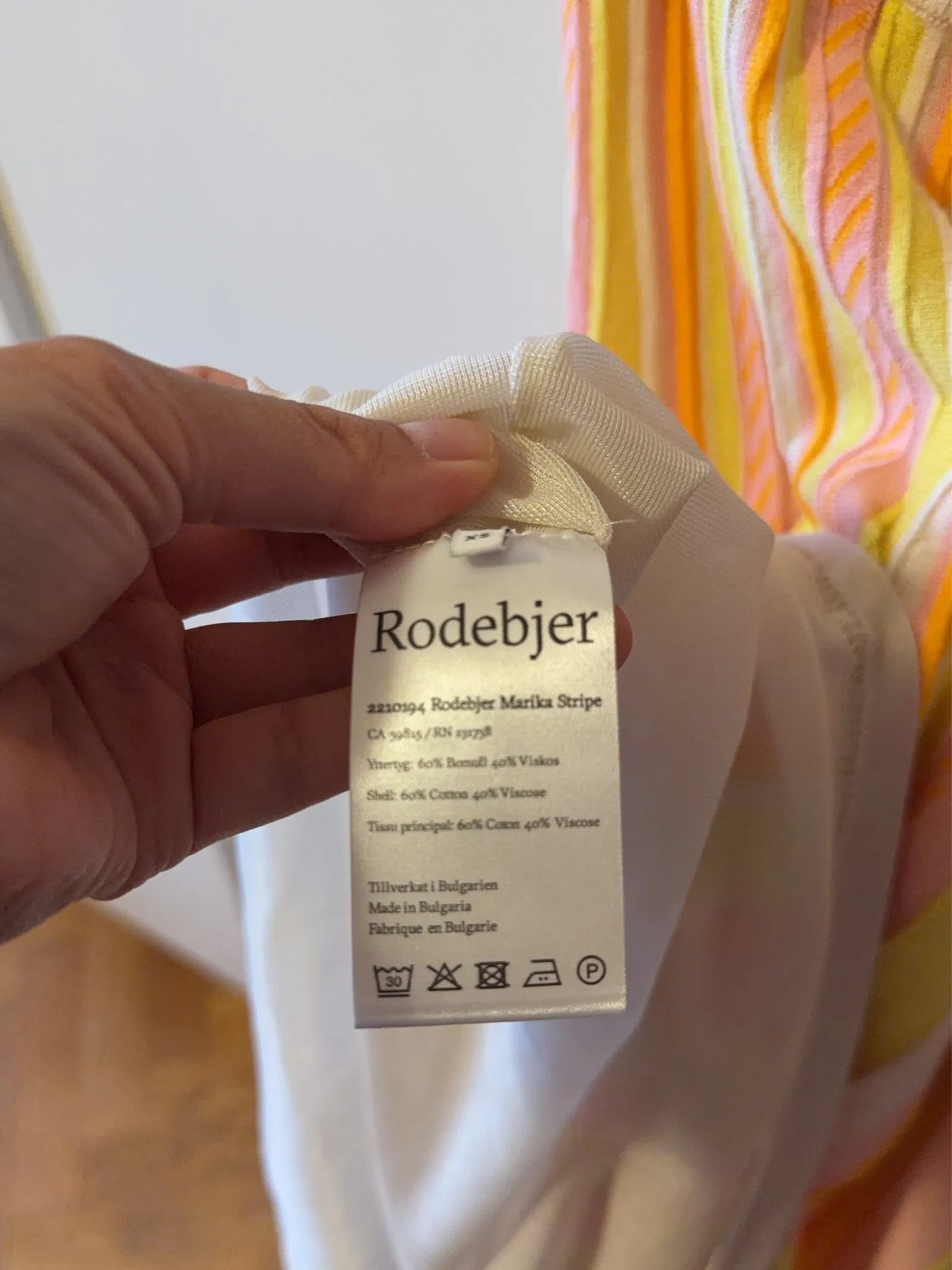 Rodebjer Marika Stripe Skirt
