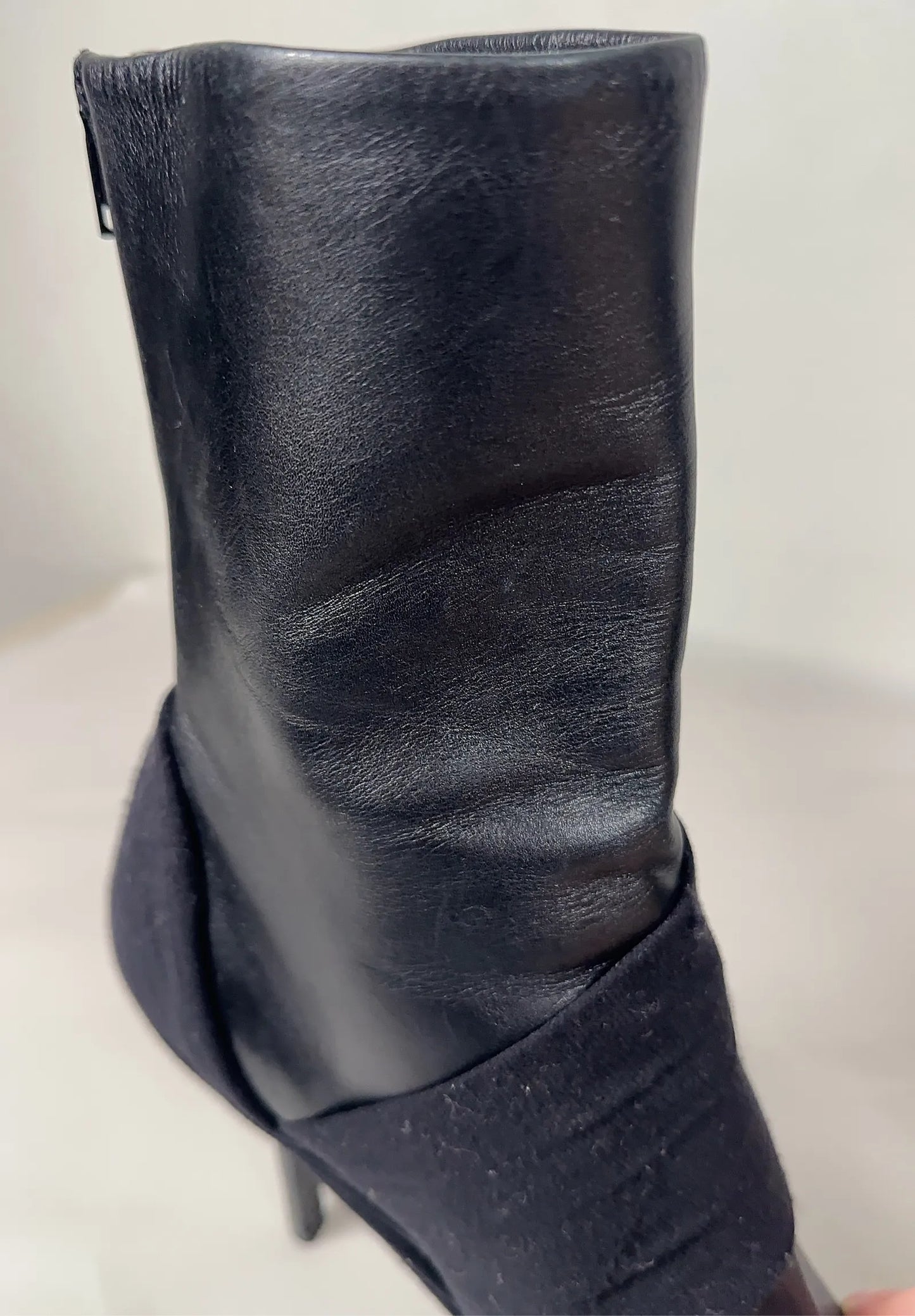 Helmut Lang-skinnboots