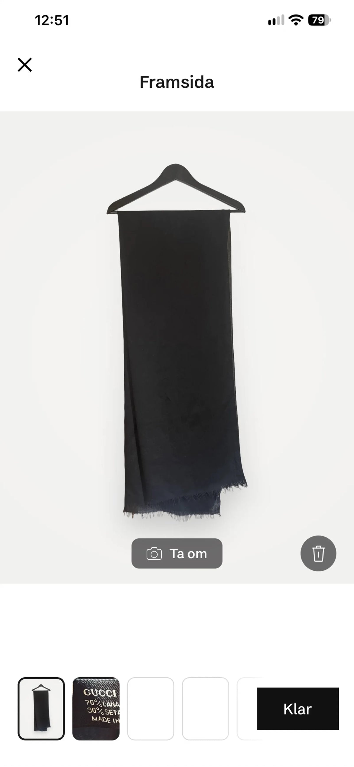 Gucci Monogram Scarf