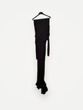 Entire Studios Bound Off-shoulder Draped Gown Dress