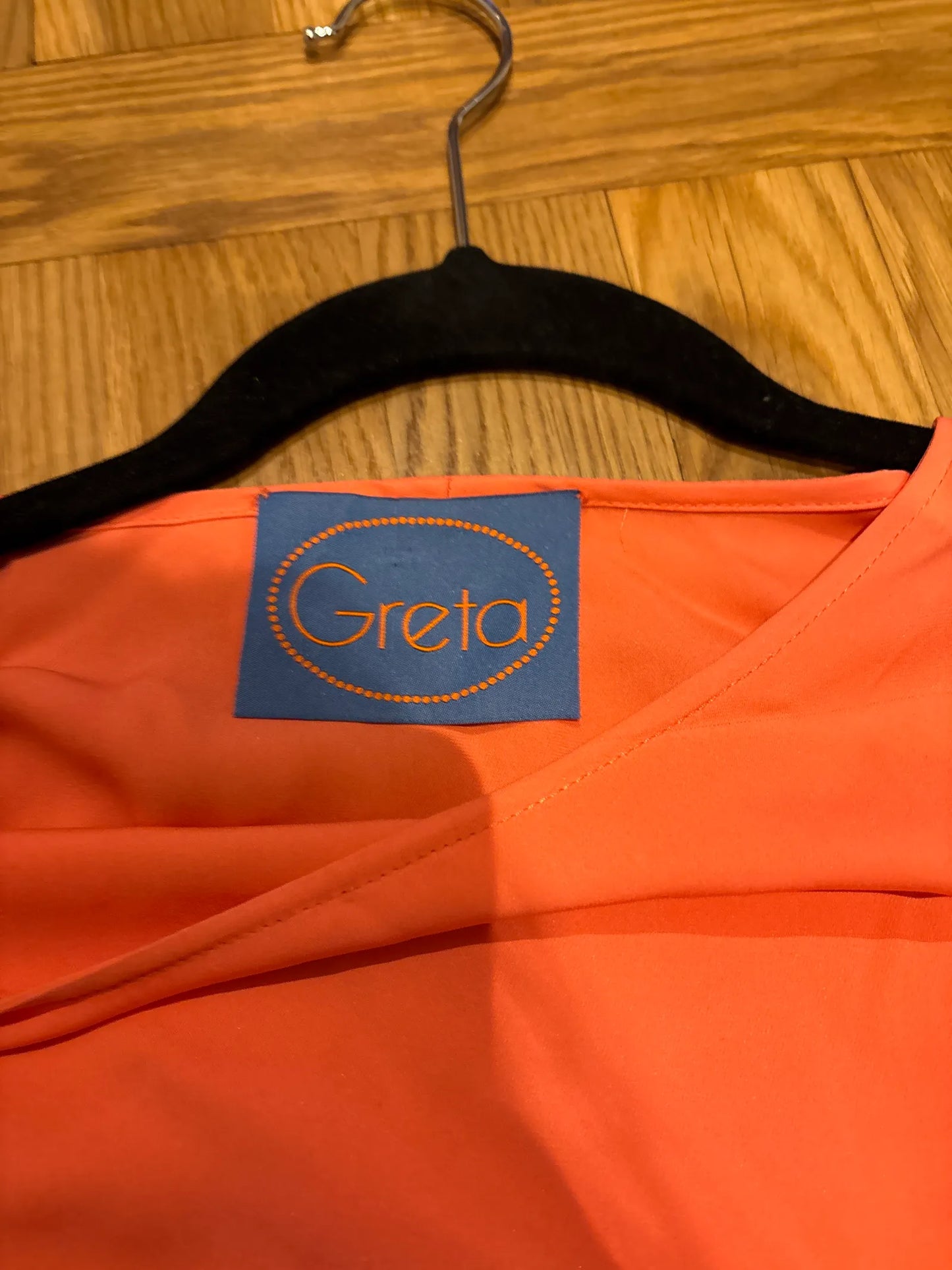 Greta-sidenklänning
